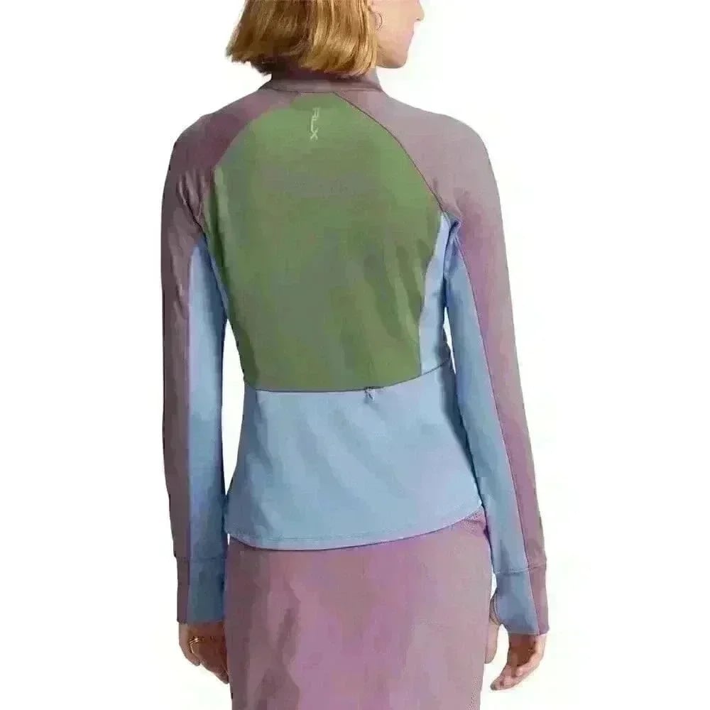 NEW! RLX Golf Ralph Lauren Women's M Color-Blocked Jersey Jacket NWT $168